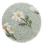 Microfiber Jacquard Cute Bath Mats (Rugs)