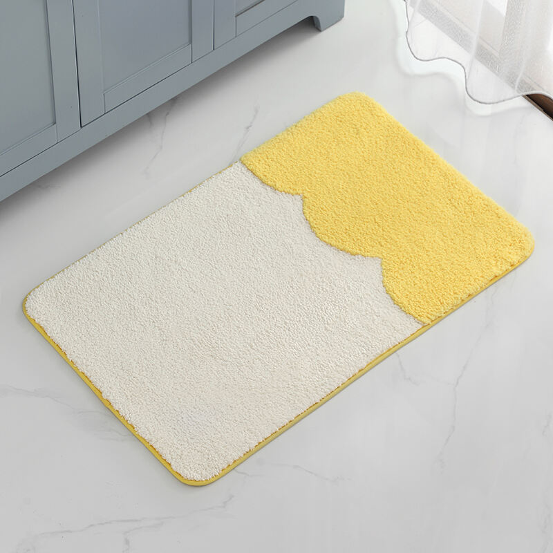 Microfiber Elegance Soft Tufted Bath Mats (Rugs)