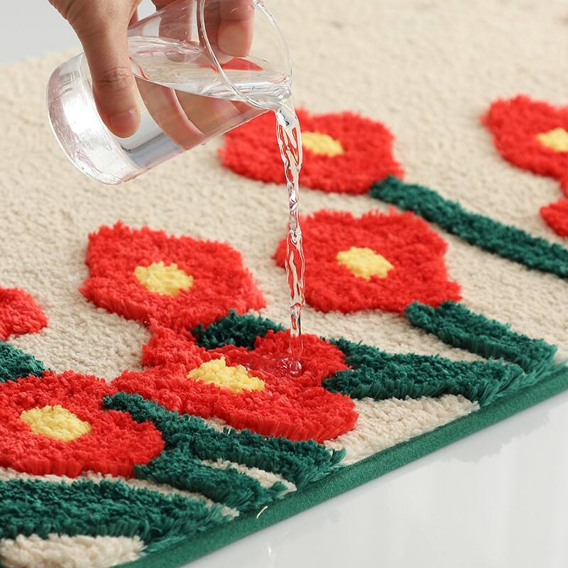 Garden Microfiber Tufted Bath Mats（Rugs） manufacture