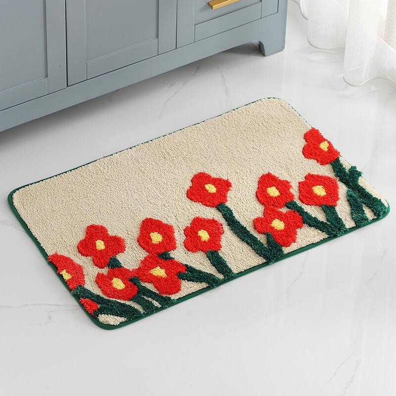 Garden Microfiber Tufted Bath Mats（Rugs） details