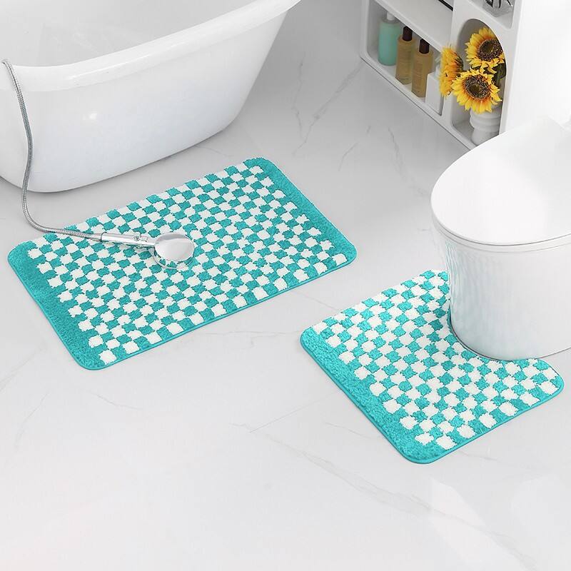 Microfiber Tufted 2pc Bath Mats（Rugs） manufacture