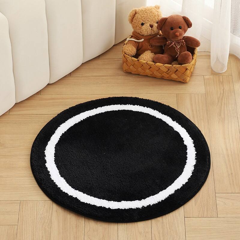 Living Room Jacquard Microfiber Rug Floor Mats factory