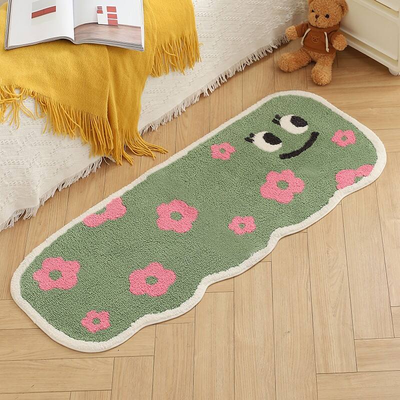 Microfiber Soft Jacquard bedsides Mats（Rugs） manufacture