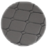 Waffle Charcoal Infused Memory Foam 2PC BATH MATS(RUGS)