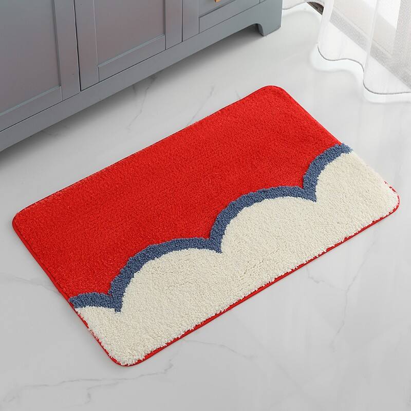 Absorbent Microfiber Tufted Bath Mats（Rugs） supplier