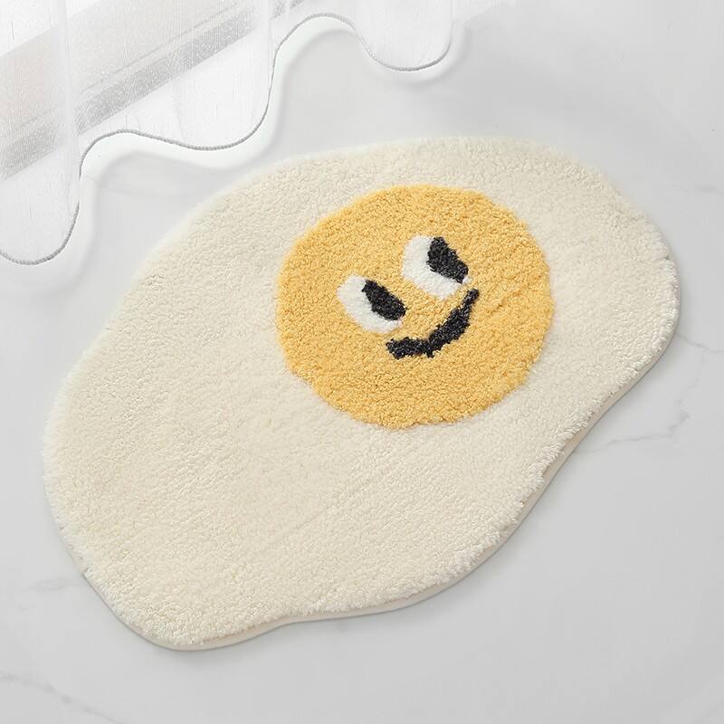 Microfiber Jacquard Cute Bath Mats (Rugs) factory