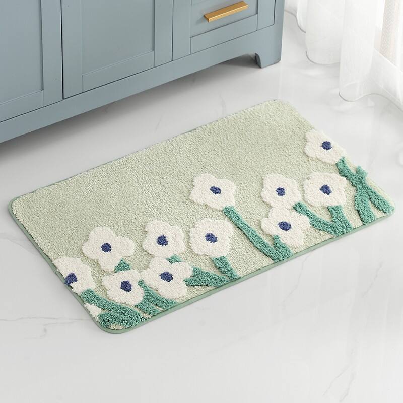 Garden Microfiber Tufted Bath Mats（Rugs） manufacture