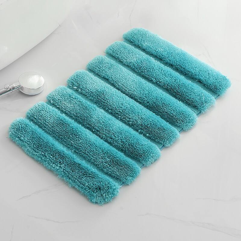 Microfiber channel bath mats(rugs) details