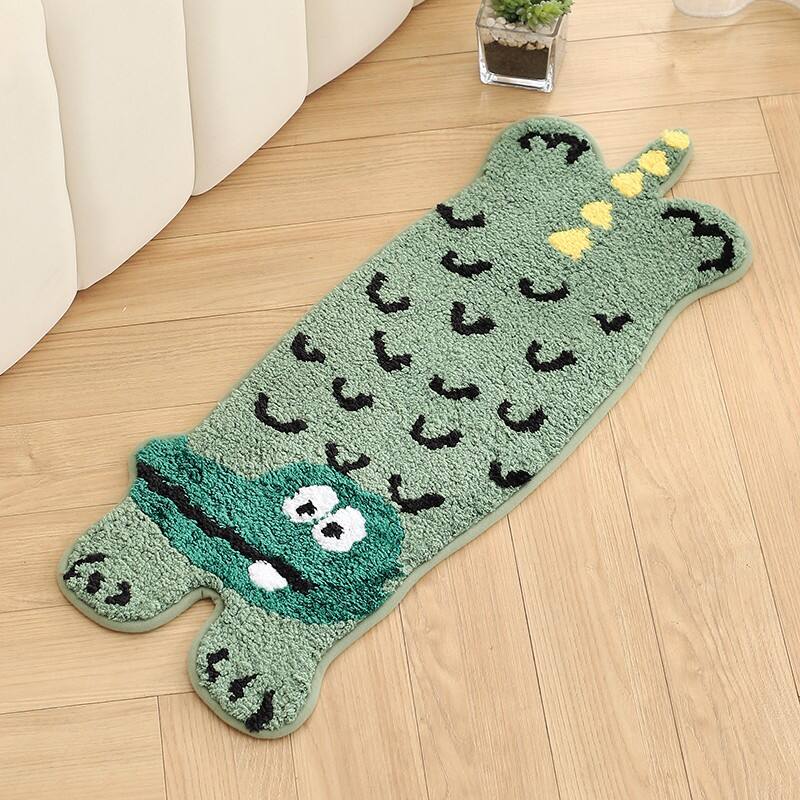 Living Room Animal Jacquard Microfiber Rug Floor Mats manufacture