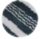 Absorbent Microfiber Tufted Stripe Bath Mats（Rugs）