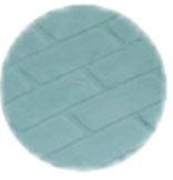 Brick Embossing Memory Foam 2pc Bath Mats（Rugs）