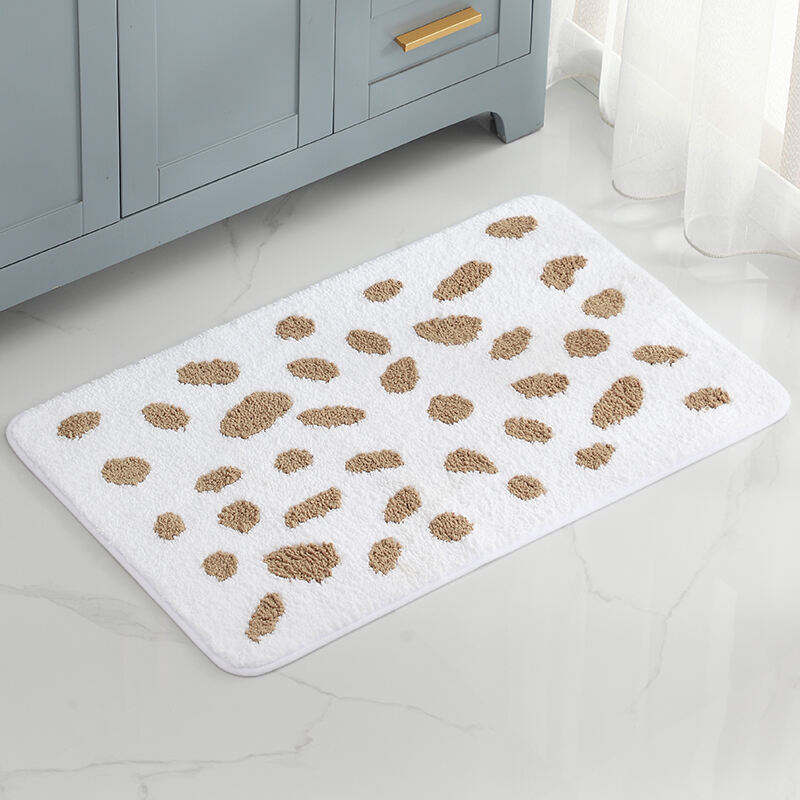 Absorbent Microfiber Jacquard T Bath Mats（Rugs）