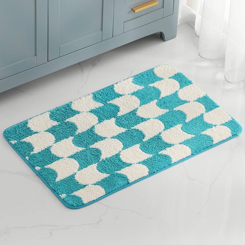 Jacquard Microfiber Washable Tufted Bath Mats（Rugs） supplier