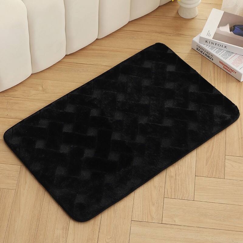 Living Room Faux Rabbit Fur Texture Rug Floor Mats supplier