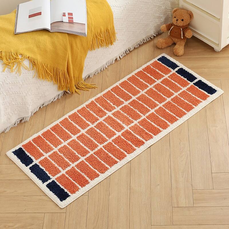 Microfiber Soft Jacquard bedsides Mats（Rugs） supplier