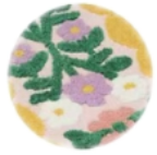 Microfiber Flower Tufted kitchen Mats（Rugs）