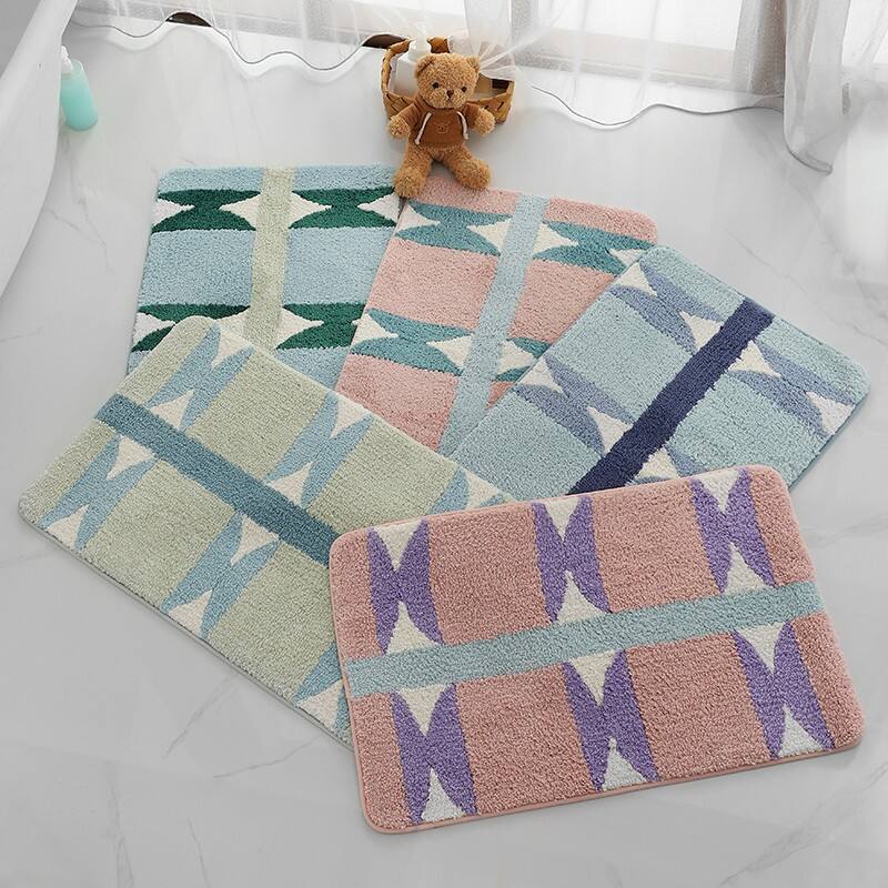 Microfiber Soft Tufted Bath Mats (Rugs) manufacture