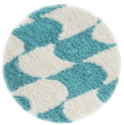 Jacquard Microfiber Washable Tufted Bath Mats（Rugs）