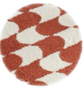 Jacquard Microfiber Washable Tufted Bath Mats（Rugs）