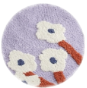 Garden Microfiber Tufted Bath Mats（Rugs）