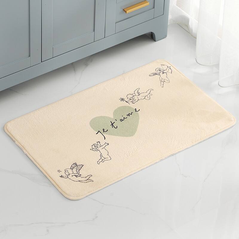 Printed Charcoal Infused Memory Foam BATH MATS(RUGS) supplier