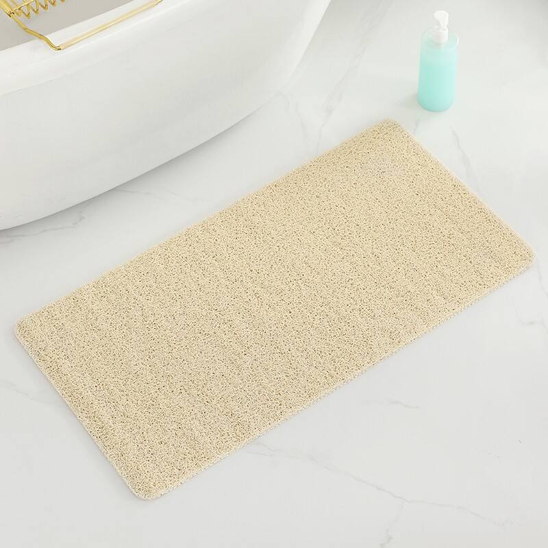 Silk（PVC） loop bath Mats factory