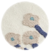 Garden Microfiber Tufted Bath Mats（Rugs）