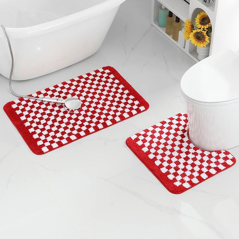 Microfiber Tufted 2pc Bath Mats（Rugs） supplier