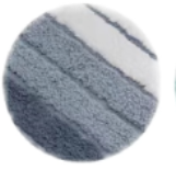 Absorbent Microfiber Tufted Stripe Bath Mats（Rugs）