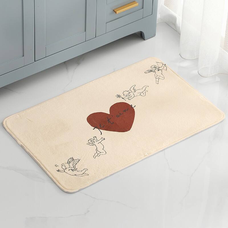 Printed Charcoal Infused Memory Foam BATH MATS(RUGS) supplier