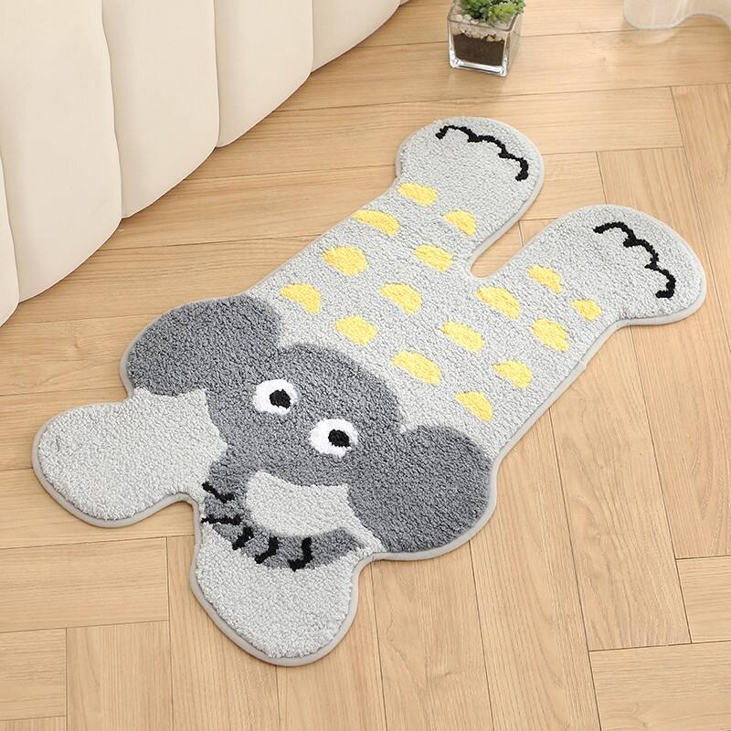 Living Room Animal Jacquard Microfiber Rug Floor Mats factory