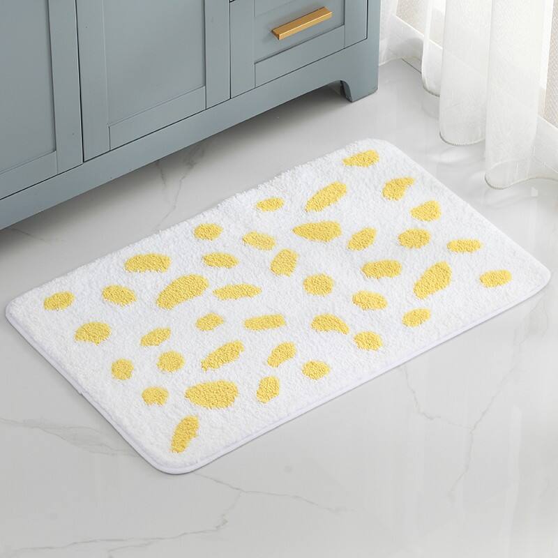 Absorbent Microfiber Jacquard T Bath Mats（Rugs） details