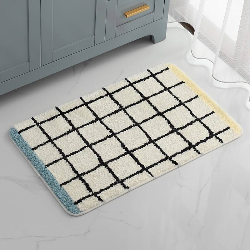 Absorbent Microfiber Box Tufted Bath Mats(Rugs) details