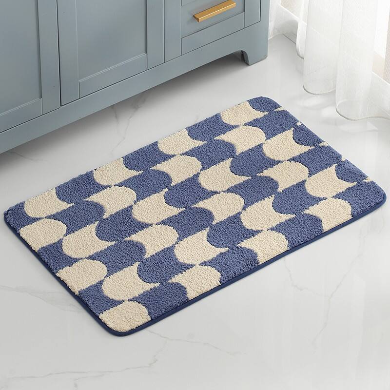 Jacquard Microfiber Washable Tufted Bath Mats（Rugs） supplier