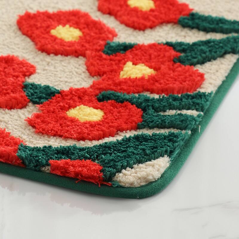 Garden Microfiber Tufted Bath Mats（Rugs） factory