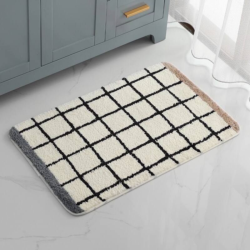 Absorbent Microfiber Box Tufted Bath Mats(Rugs) supplier