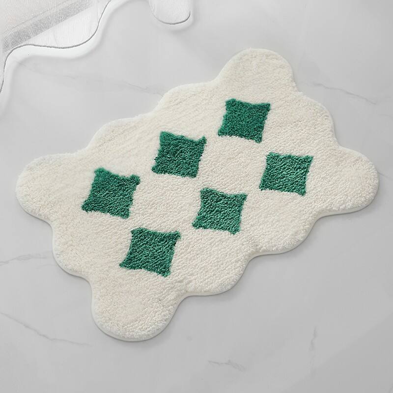 Microfiber Jacquard Cute Bath Mats (Rugs) manufacture