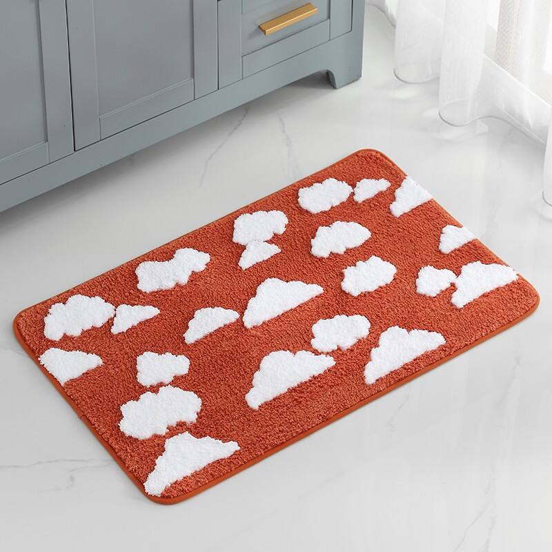 Absorbent COULD Microfiber Tufted Bath Mats（Rugs） details