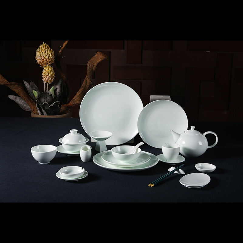 Restaurant Dinnerware Set Plate Porcelain Dishes Christmas Wedding Party Chaussures Ceramic Plates