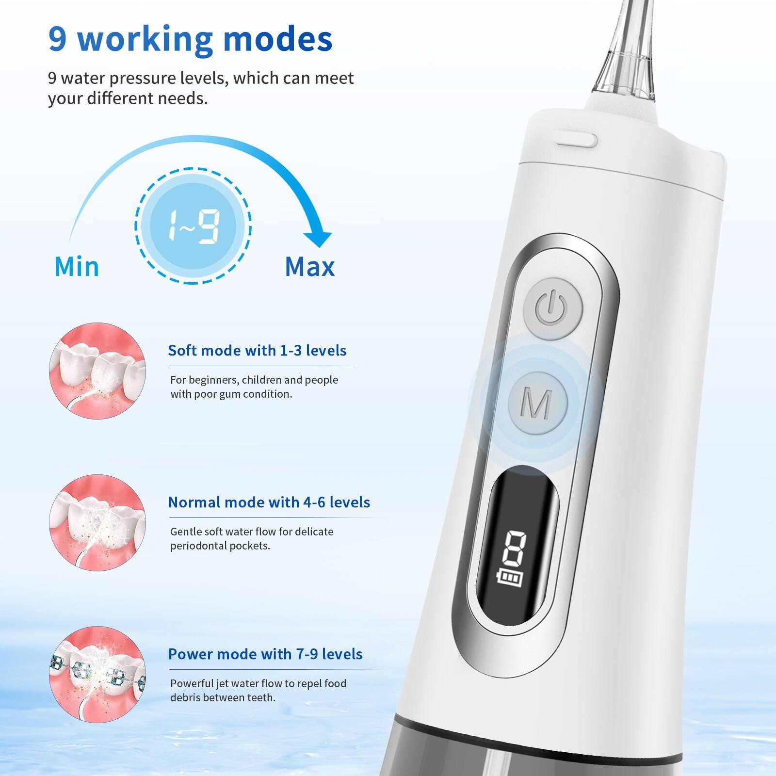 Water Flosser M139 Plus details