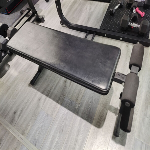 Vervollständigen Sie Ihr Heimtrainingsstudio mit einer Gewichtheberbank.