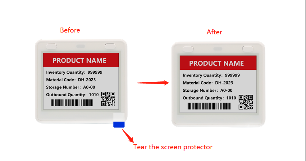 WIFI Electronic Shelf Label Operation Instructions2