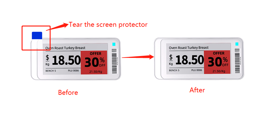 Bluetooth Electronic Shelf Label Operation Instructions2