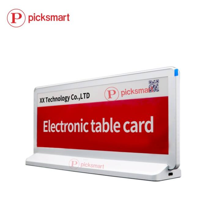 Venta de fábrica BLE de doble cara de 10,85 pulgadas, 3 colores, pantalla Eink inalámbrica, etiqueta de estante electrónica, placa de identificación digital