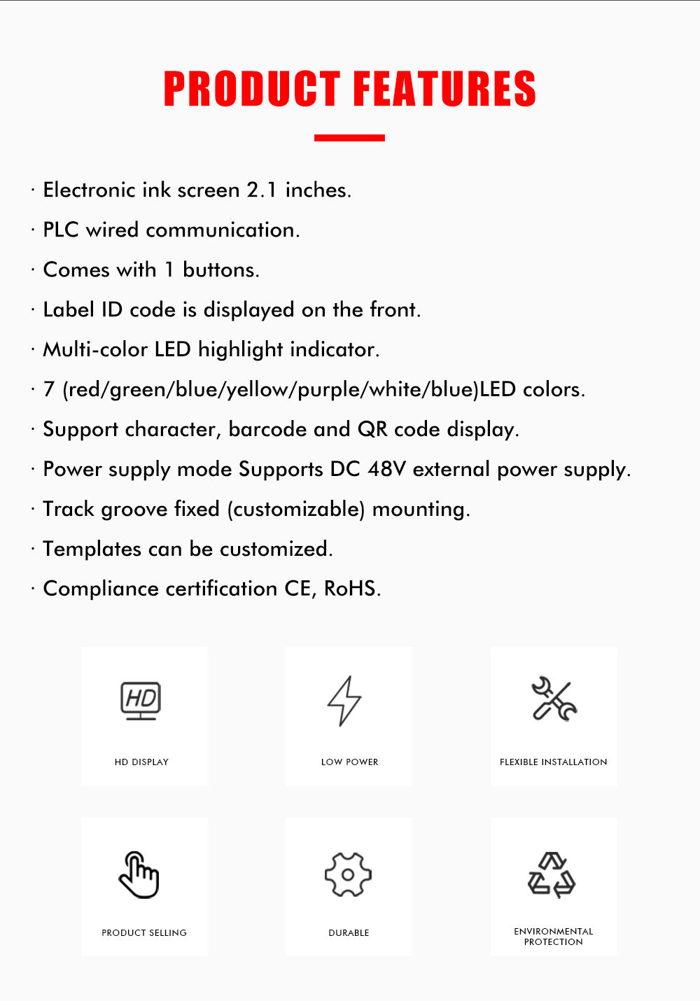 Picksmart W13 Wired warehouse picking labels Automated Picking by light Warehouse Put Wall System 868MHz Base Station factory