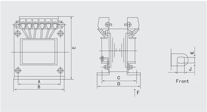 RBK (BK) series control transformers supplier