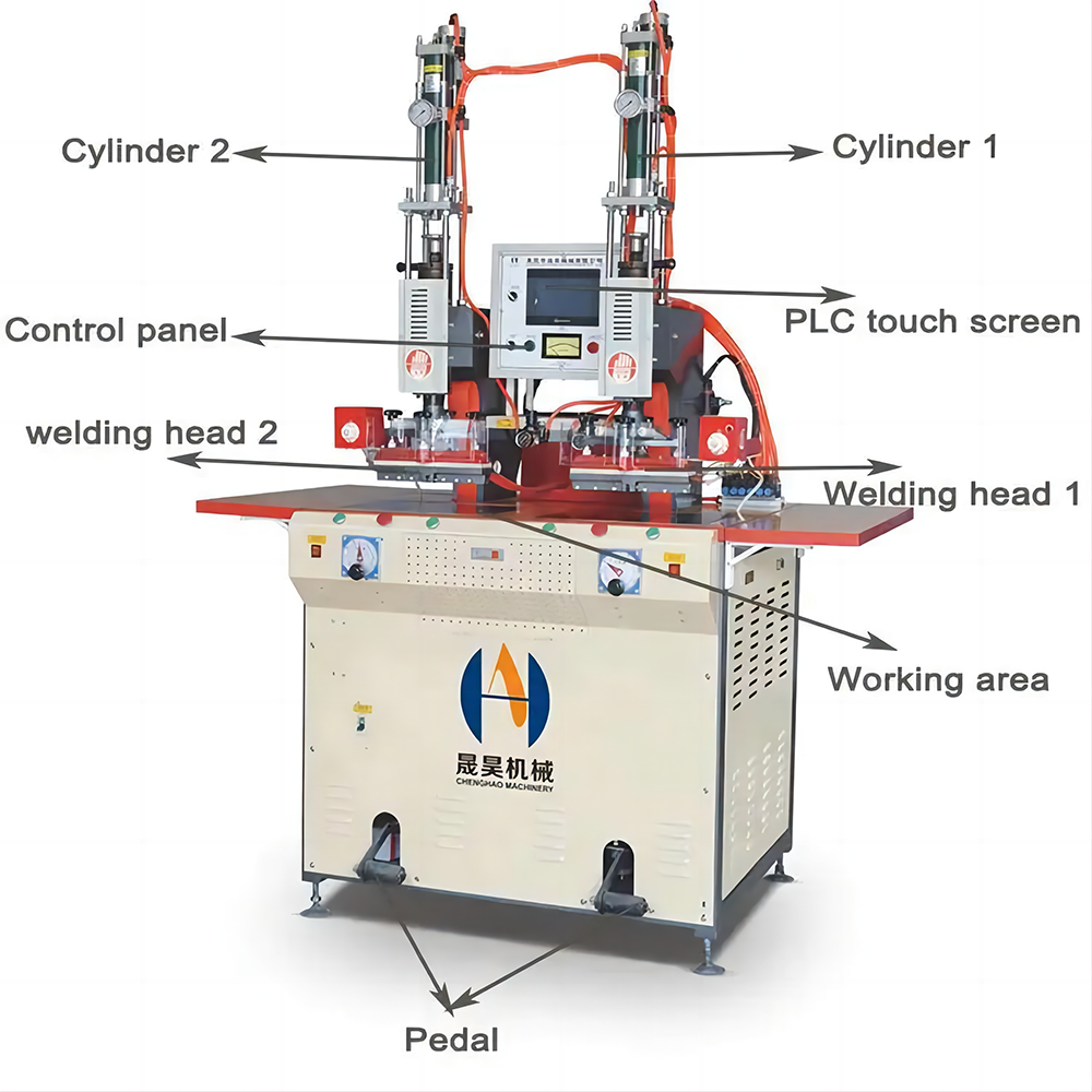 High frequency glove welding machine