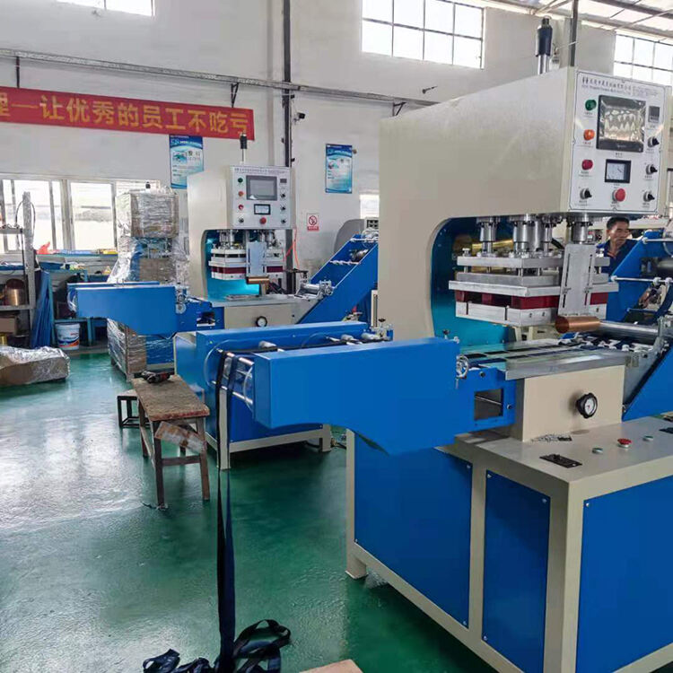 High frequency ribbon embossing machine