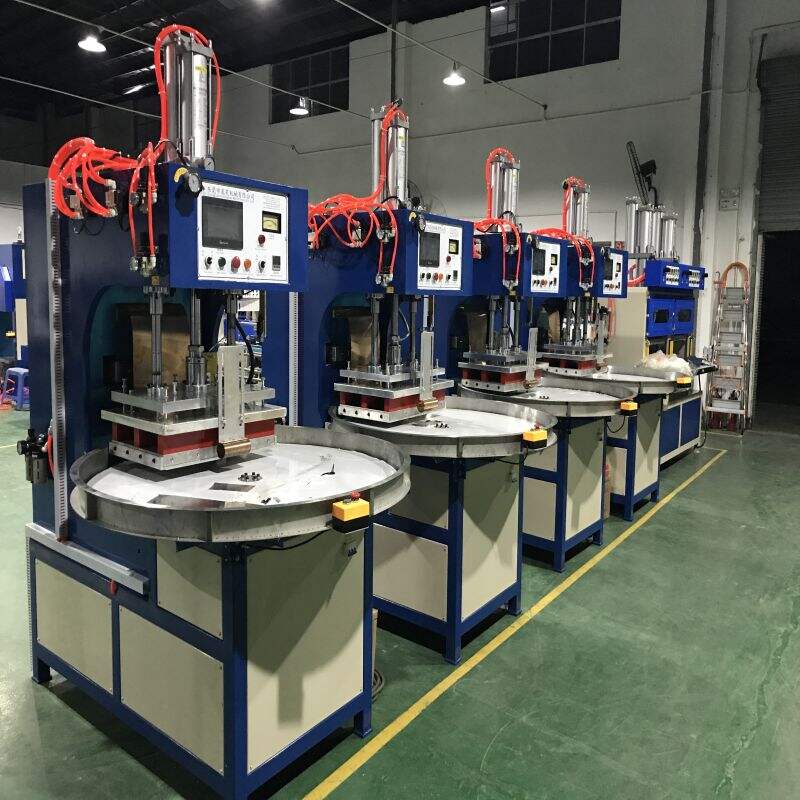 Round table welding and cutting machine