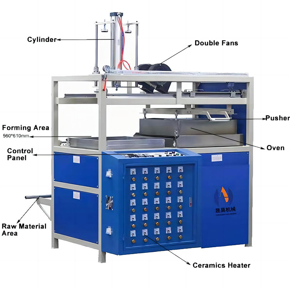 Manual blister molding machine